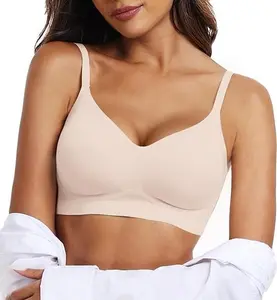 Jelly Bra, Wireless Bras, Seamless Bra, Natural Lift & Buttery Soft