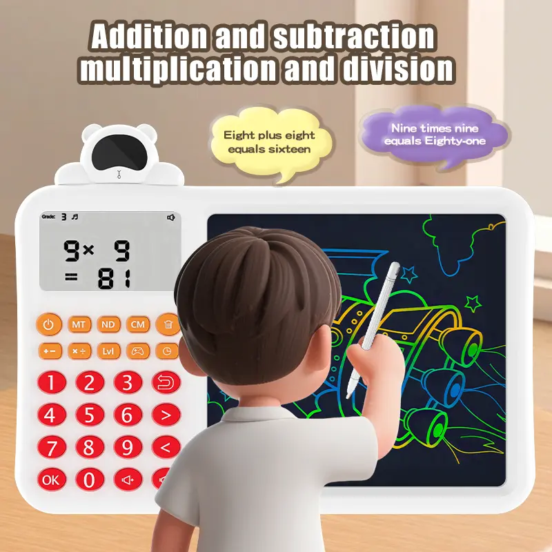 Interactive STEM Math Toy for Kids | Fun Electronic Learning Game to Build Thinking & Calculation Skills | Perfect Educational Gift for Home or Travel Interactive STEM Math Toy for Kids | Fun Electronic Learning Game to Build Thinking & Calculation Skills | Perfect Educational Gift for Home or Travel