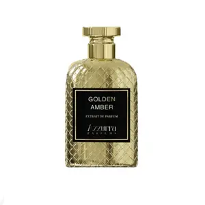 Azzurra Parfums | Golden Amber | Extrait De Parfum | Unisex Fragrance | 100 ml - 3.4 fl oz | Olibanum - Bitter Orange & Tonka Bean Notes