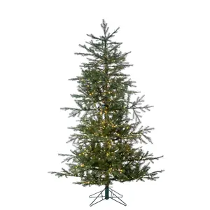 5 ft. Pre Lit Power Pole Connect LED Natural Cut Portland Pine