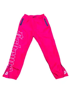 Tilted Nylon Trackpants - Red