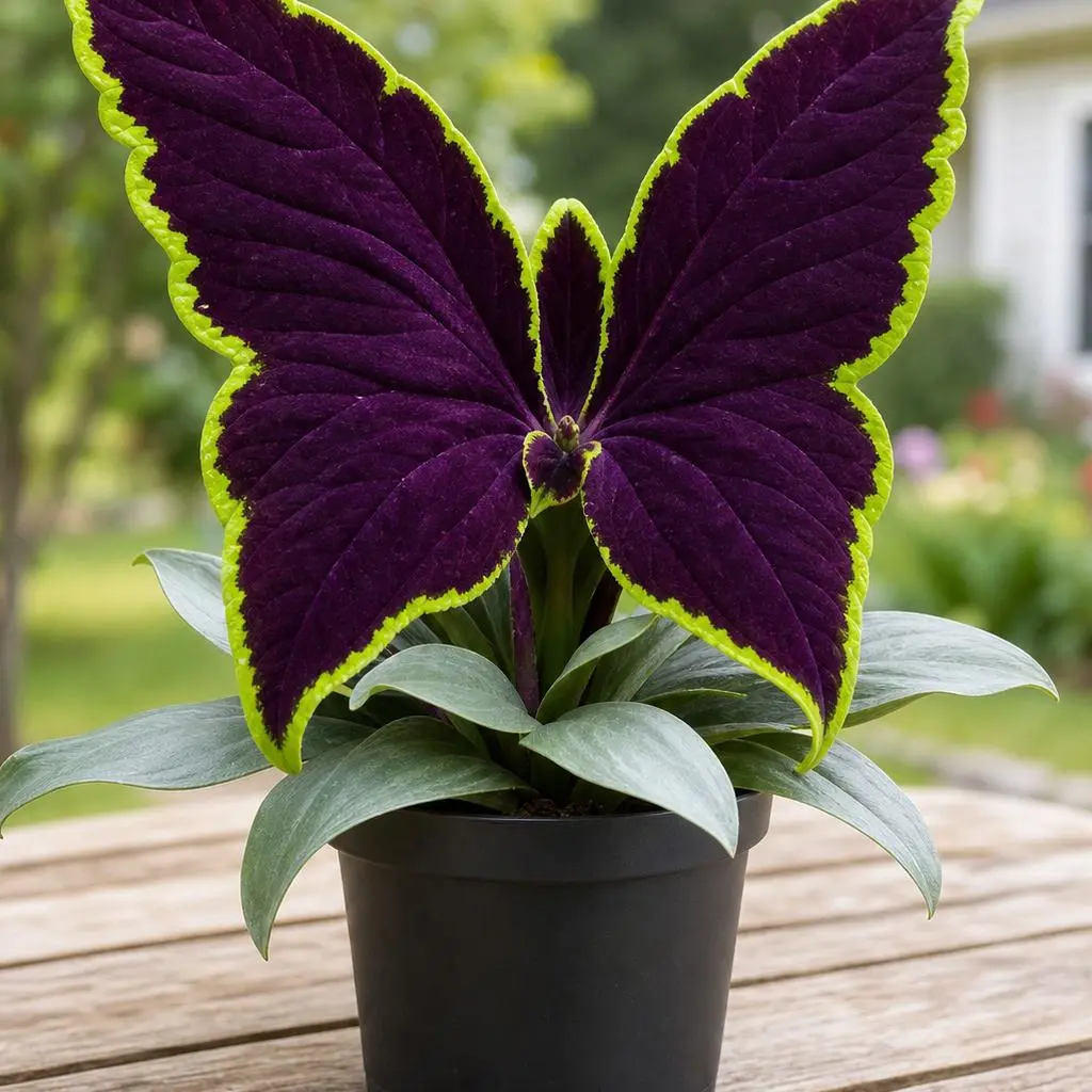 Purple Butterfly Hosta Seeds | Effortless Exotic Flowers for Beginners