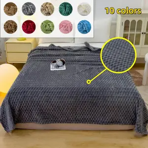 Anti-Static Soft Blanket, Washable & Skin-Friendly Design, Ideal for Office Naps & Camping Essentials, Durable & Comfortable, Lightweight Blanket