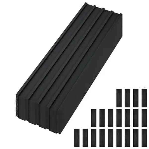 GARVEE 20 Pack Metal Roofing Panels, Galvanized Steel Waterproof Corrugated Roof Sheets for Carport/Shed/Patio, Heavy Duty Metal Siding Panels, 60.63 x 16.77 Inch