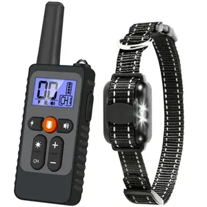 Dog E Collar - 3300FT Dog Training Collar with Remote IPX7 Waterproof with 4 Training Modes, Rechargeable Collar for All Breeds