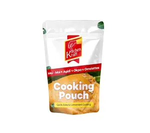 Reusable African Cookware Kitchen Kraft Cooking Pouch - Ideal for Moi Moi, Okpa, Omelettes