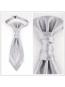 Fashionable Men's Suit Vest Double Layer Tie Novelty Hong Kong Knot Tie
