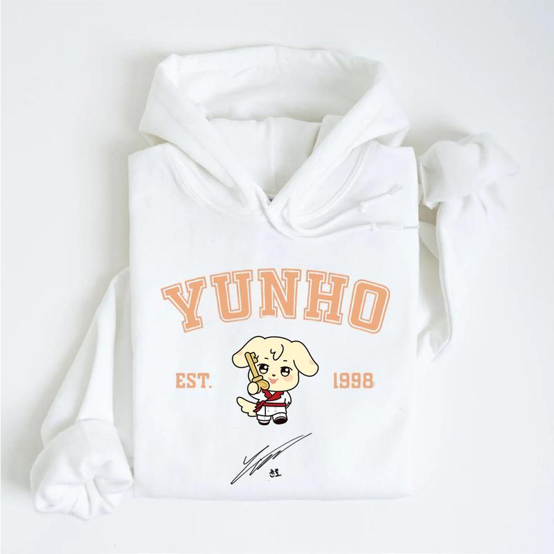 Atiny Member Hoodie, Atteez Kpop Merch, Pullover Fan Merchandise, Kpop Stan Outfit, Boy Group Tops Unisex