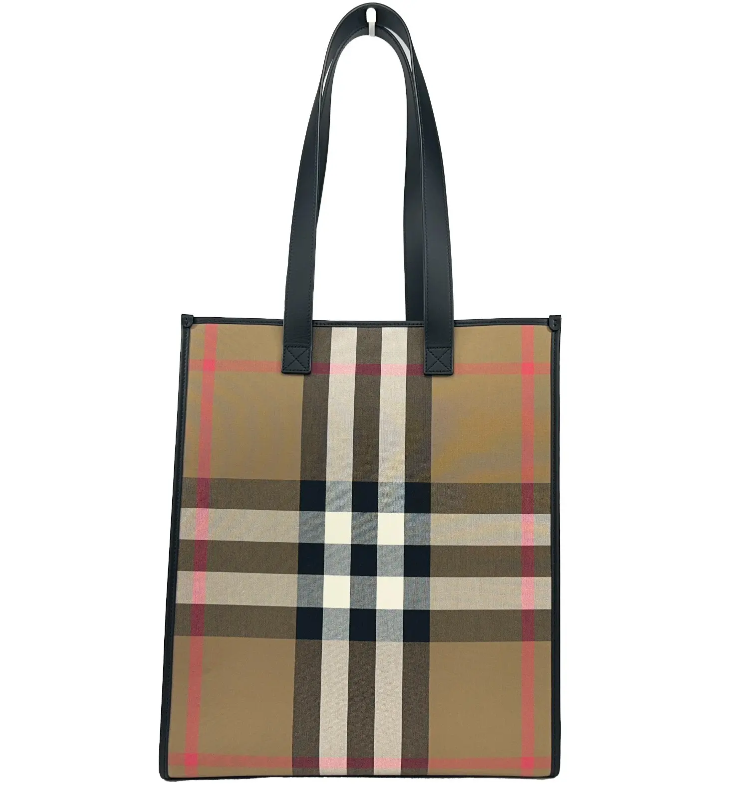 Pre-owned BURBERRY Canvas Tote Bags Medium NS Book Tote Bag Women's Purse