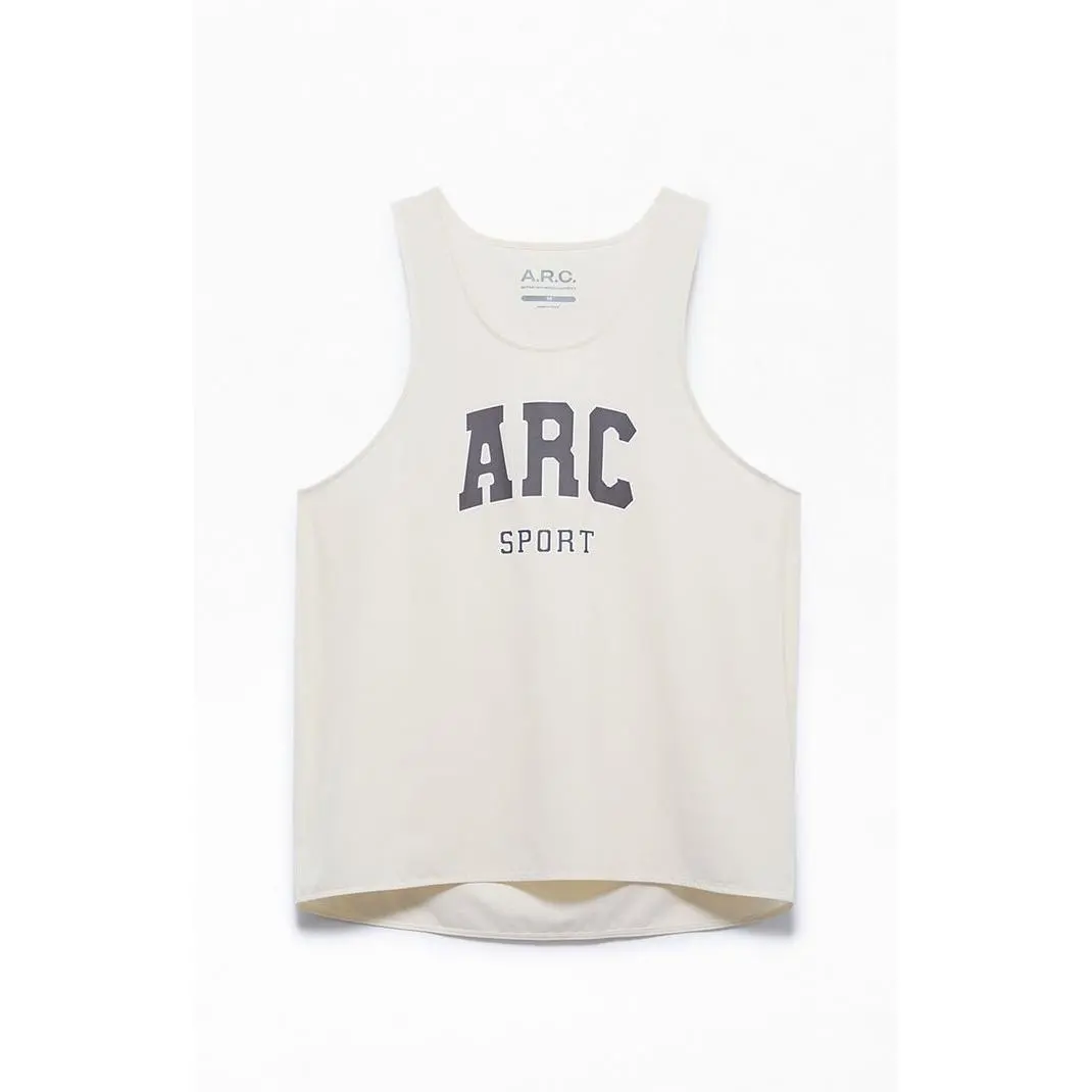 A.R.C. Men's Grey Active Singlet Tank Top