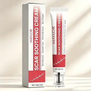 2 Professional Scar Removal Gels Body Fades Dark Scars & Advanced Silicone Cream for Burn Acne Old Scar Removal for Face 30g