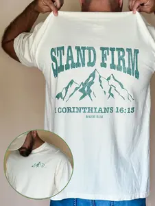 Stand Firm Tee Menswear Shirt