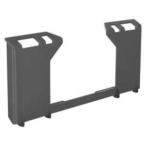 VEVOR 1/4 in Skid Steer Mount Plate, Universal Quick Attach Mount Plate, Easy to Bolt, 1500lbs Load Capacity, Heavy Duty Steel Loader Plates Compatible with Toro Dingo Skid Steers Tractors