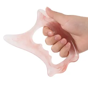 Body Gua Sha Tool Large Gua Sha Body Tool Cellulite Massage Tool (Resin) Lymphatic Drainage Tool Guasha Tool for Face, Back, Legs, Women's Body Shaping Tools Jade