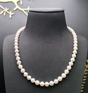 Elegant White Pearl Necklace | Classic Statement Jewelry