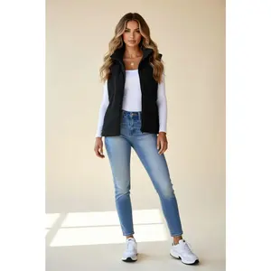 Classic Zip-Up Vest with Pockets