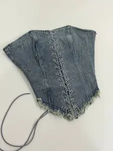 Denim Corset