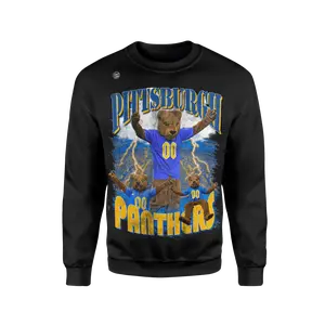 Pittsburgh Panthers Men's Mascot Crew Sweatshirt