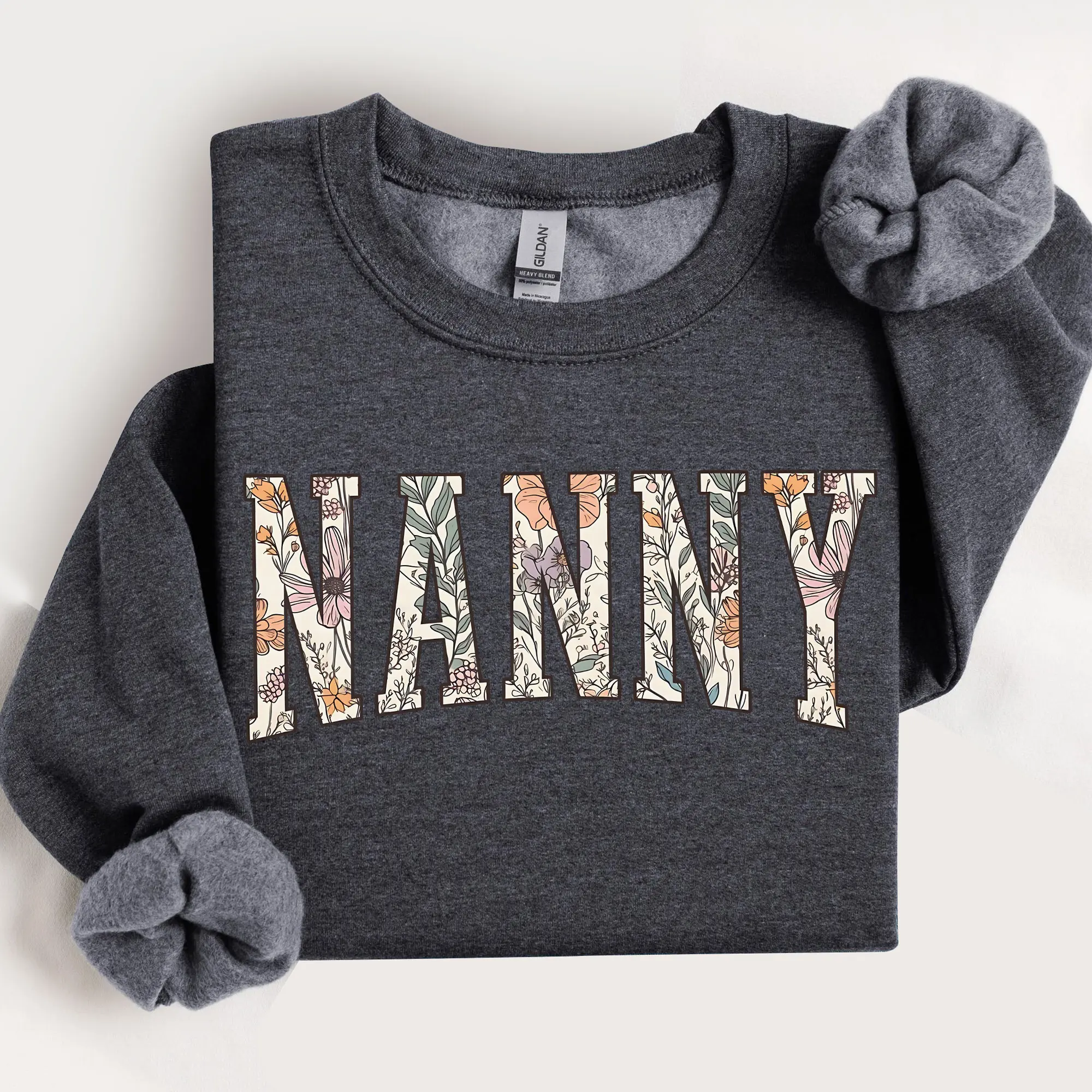Nanny Sweatshirt, Gift for Nanny, New Nanny Gift, Pregnancy Reveal to Grandma