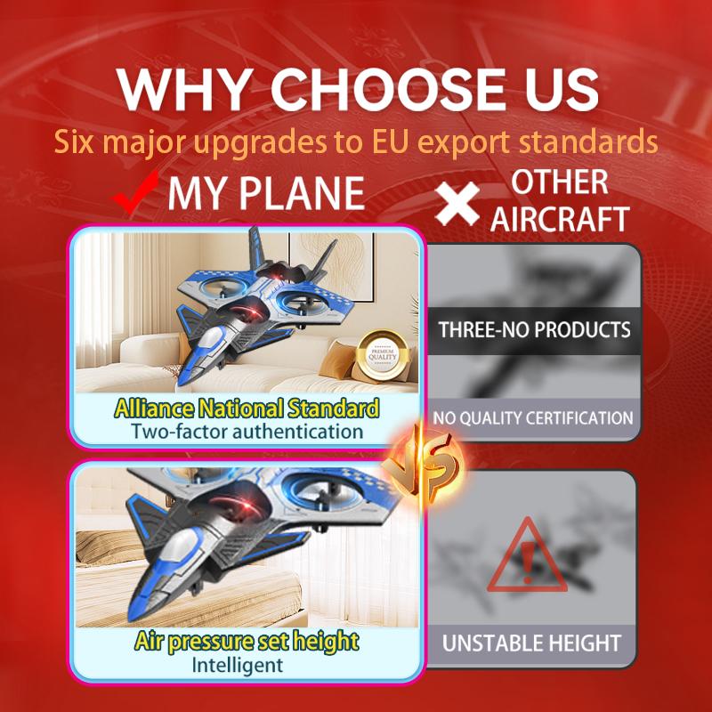 tongliKids Remote Control Foam Airplane Electric Stunt Aircraft Drone Quadcopter Easy to Control for Beginners Durable and Impact Resistant EPP Soft Foam Stunt Rolling Drone for Kids Ages 8-12 Christmas Halloween Thanksgiving Gift