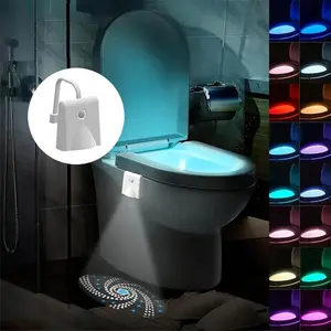 USB Rechargeable Toilet Night Light, Rechargeable Induction Toilet Light with Star-Shaped Projection, Novelty Lighting