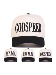 Unisex Godspeed Five-Sided Baseball Hat, Adjustable Sun Protection Casual Hat for Spring & Fall, Outdoor Travel Beach Vacation