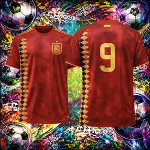Spain Style Soccer Jersey – Bold Design, Pro Performance, Streetwear Ready 2026