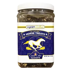 Equine Edibles  2 lbs Nugget Horse Treats - Candy Cane