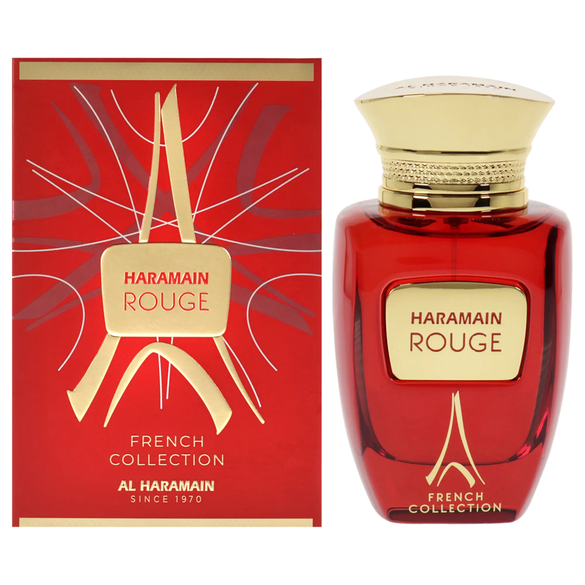 Rouge French Collection by Al Haramain for Unisex - 3.3 oz EDP Spray Rouge French Collection by Al Haramain for Unisex - 3.3 oz EDP Spray