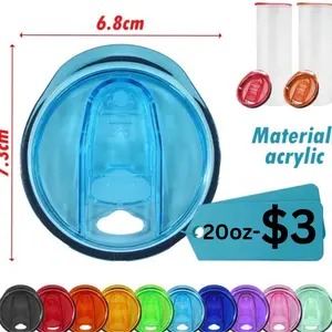 20 oz colored sliding lid. 20 oz colored sliding lid.