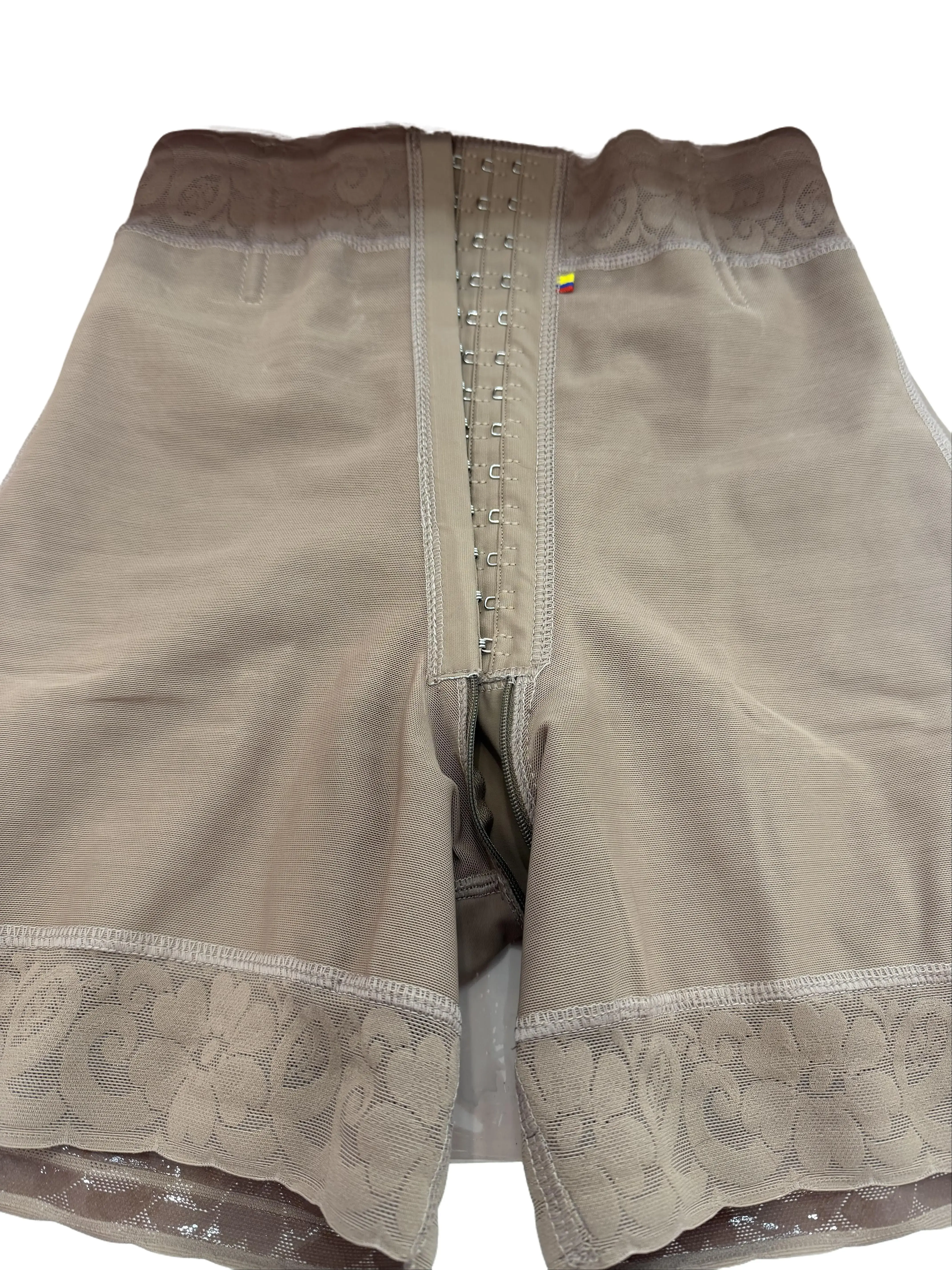 Short Guitarra 3 Hooks Invisible Butt-Lift High Rise Shapewear Womenswear Compression Garment