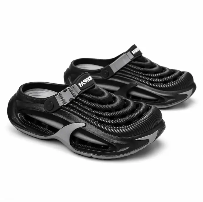 Men's Quick-Dry Beach Sandals Thick Sole Non-Slip Lightweight Summer Outdoor Shoes for Beach & Outdoor Activities - Flipflop, Footwear, Boy, Walking Shoes, Slide summervibes,
