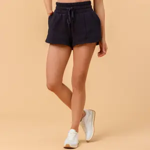 Blogilates Women's Mommy & Me Marshmallow Dolphin Shorts - Black XL