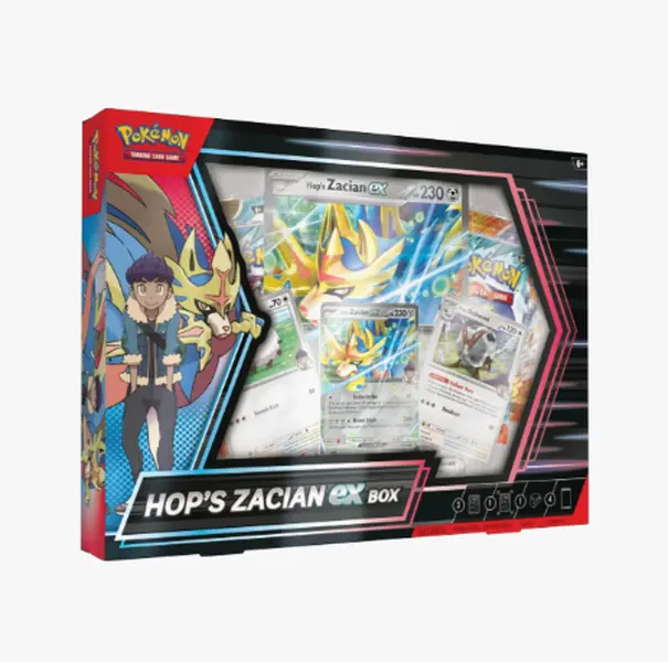 Hop's Zacian EX Box