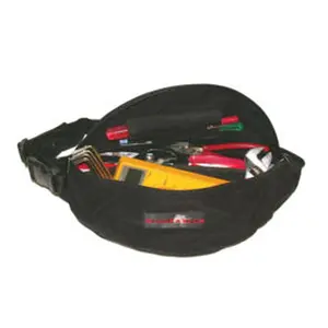 212 MAIN Paktek 92650 Nylon Waist Belt Bag Tool Organizer - Safety Standard-Compliant, Adjustable Quick-Release Safety Gear Storage with Zipper Closure, Organized Compartments