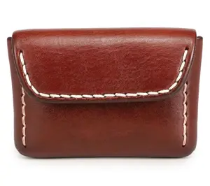 Old Trend Canna Compact Leather Card Holder