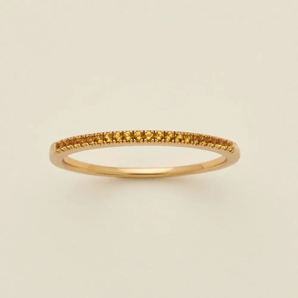 November Birthstone Stacking Ring November Birthstone Stacking Ring