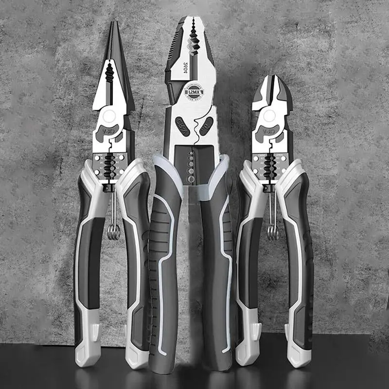 Universal Multifunctional Diagonal Pliers Needle Nose Pliers Hardware Tools for Electronics and Home Use & Dealsforyoudays – Ideal for precise wire work, DIY repairs, tight spaces, winter home maintenance, holiday prep, gifting, and tech toolkits.