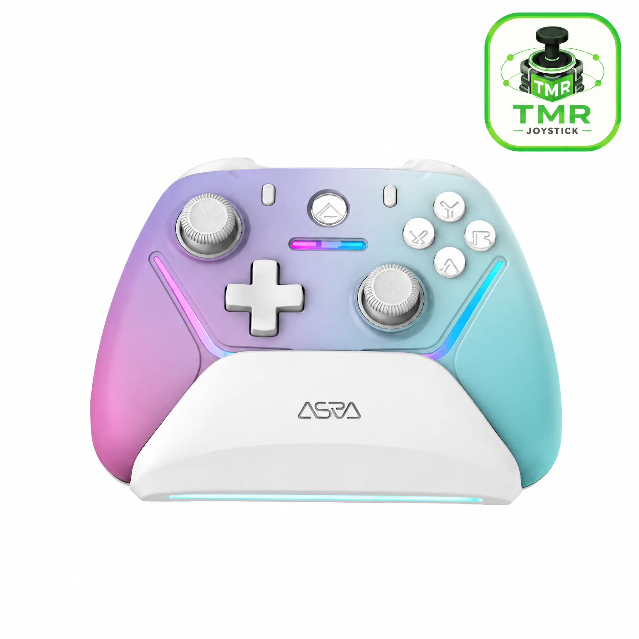 ASRVA Wireless TMR Anti-Drift Controller, compatible with Xbox Series X|S, Xbox One, and Steam PCs—TMR anti-drift controller, Turbo one-button rapid fire, customizable macro programming, dual-stage triggers, dual motors for enhanced feedback, adjustable R