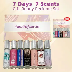 Buy one, get one free！Women’s 7-Scent Perfume Collection – Hypoallergenic Essential Oils (1-2%), Confidence & Mood Enhancing Daily Sprays, Perfect Holiday, Self-Care & Best Friend Gifts