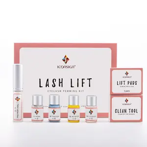 ICONSIGN Lash Lift Kit – Eyelash Perm & Curling Enhancer for Salon & Home Makeup Mascara