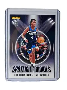 Rob Dillingham Rookie 2024-25 Panini Spotlight Rookies NBA #8 Wolves 1 of 170