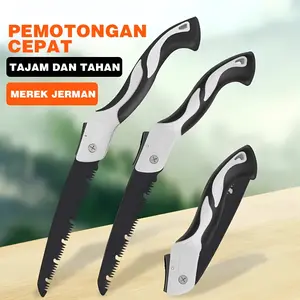 German Quick-Action Heavy Duty Hand Saw Manual Woodworking Saw Folding Saw Tree Saw Woodcutting Tool Steel Saw Hand Saw Folding Saw Tree Saw Household Sharp Quick Manual Woodworking Steel Saw Hand-Pulled Logging Saw Portable