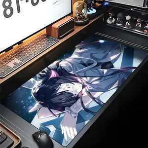 Columbina Genshin Impact Mouse Pad Gaming Locking Edge Big Computer Gamer Large Rubber Art Mousepad Laptop Desk Mat