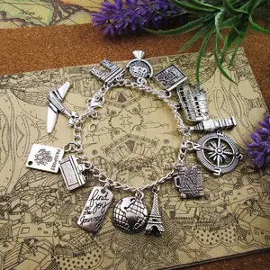 Travel charm bracelet Travel charm bracelet