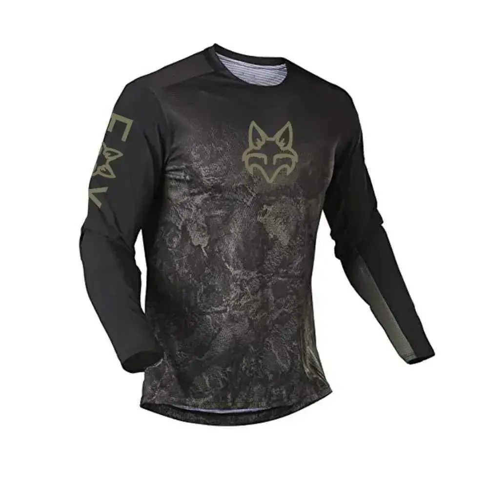 [ Just 2 sz L ] Fox Racing Defend Foxhead Long-Sleeve Jersey - Mens