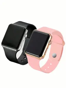 4-piece exquisite neutral Water Resistant watch set for women, couples, men, quartz watch set