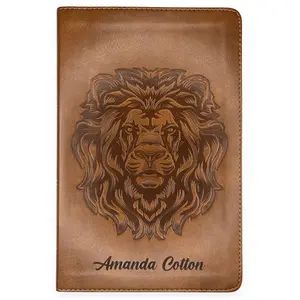 Custom ESV Dark Brown Standard Size Personalized  Holy Bible Medium Print | Royal Lion - Tiktok