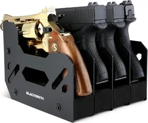 BlackSmith Foam Pistol Rack for Safe Cabinet Accessories Storage Organiser Rack Revolver Stand BlackSmith Foam Pistol Rack for Safe Cabinet Accessories Storage Organiser Rack Revolver Stand
