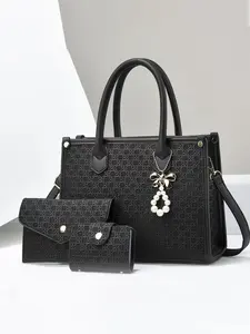 Fashion Three-Piece Set Vintage Crossbody Bag, Multifunctional Large Capacity Durable Shoulder Bag, Stylish Design, High Quality, New Women's Handbag